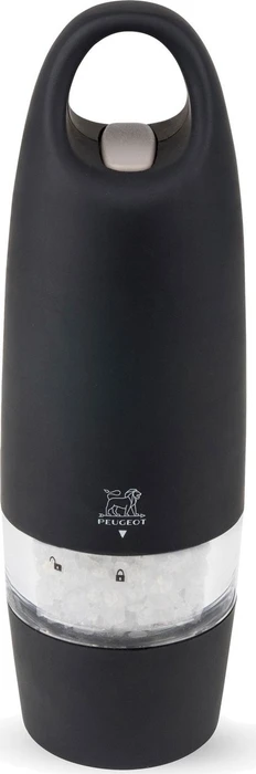 Peugeot Zest Elektrische Salzmühle soft touch 18cm schwarz