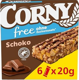 Corny free Müsliriegel Schoko 120g (6x 20g)