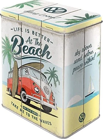 Nostalgic Art Retro VW Bulli - Beach Aufbewahrungsbehälter 3l