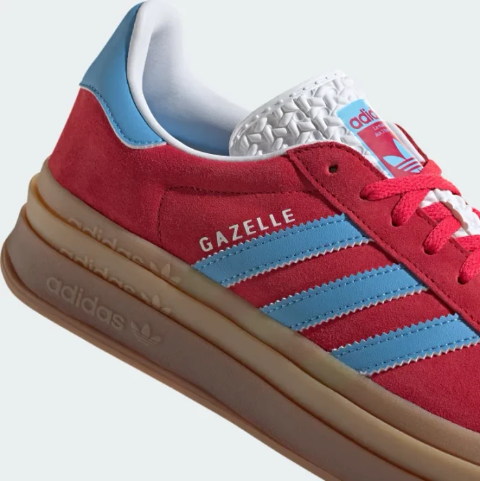 adidas Gazelle Bold active pink/semi blue burst/cloud white (Damen)