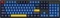 Keychron OEM Dye-Sub Keycap-Set Beach - Version B, Kunststoff (PBT), Beach, blau/gelb, 114 Tasten, ANSI-US Vorschaubild