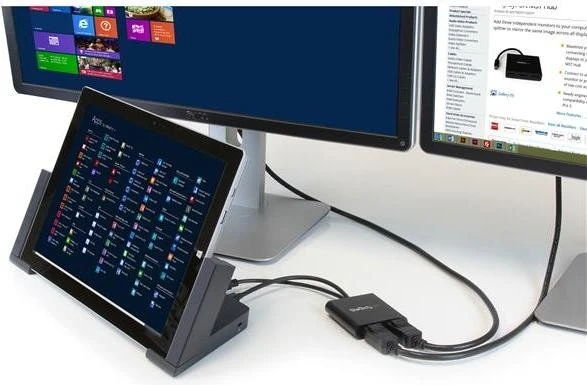StarTech MST Hub Mini DisplayPort auf 2x DisplayPort