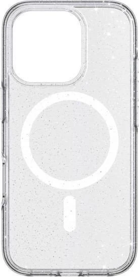White Diamonds Mag Glitter Case für Apple iPhone 16 Pro transparent