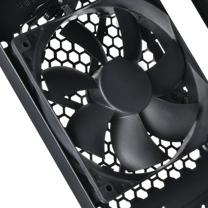 SilverStone Precision PS15, schwarz, Lüfter LED RGB, Glasfenster