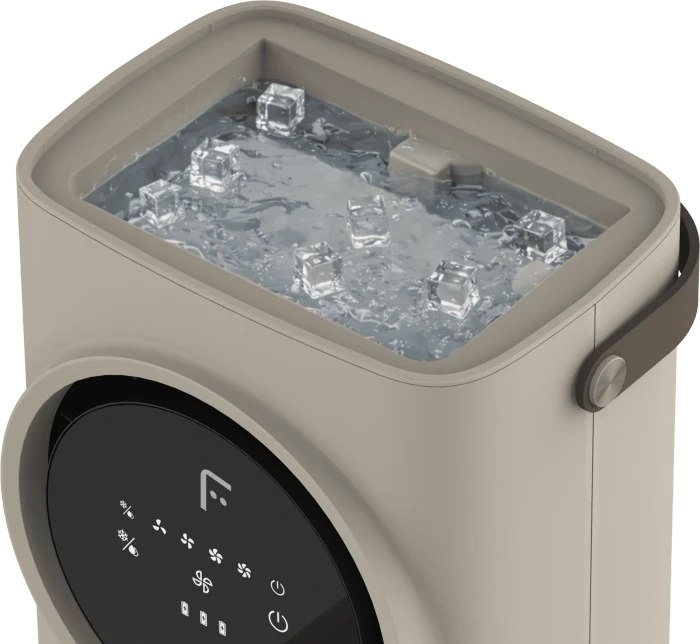 Fakir TC 400 Air Cooler Turmventilator/Luftkühler milk coffee