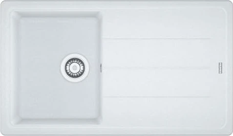 Franke Basis BFG 611-86 Einbau Becken rechts mit Ablauffernbedienung