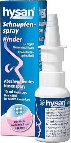 Hysan Schnupfenspray Kinder, 10 ml