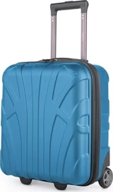 Hauptstadtkoffer Suitline Trolley 45cm cyanblau