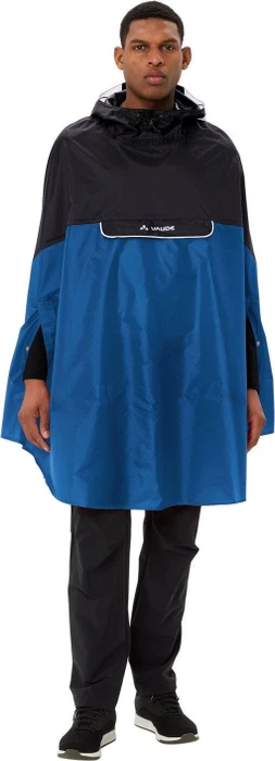 Vaude Covero II Poncho dark sea/black