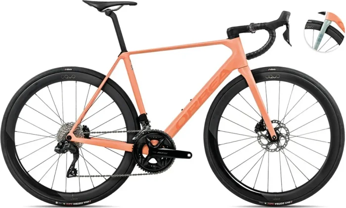 Orbea Orca Aero M30iLTD PWR orange cloud/stone blue Modell 2025