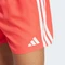 adidas 3-Streifen 3-Inch Badeshorts semi lucid red/white (Herren) Vorschaubild