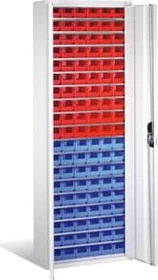 C+P Möbelsysteme S10057 Serie 13 Werkstattschrank lichtgrau