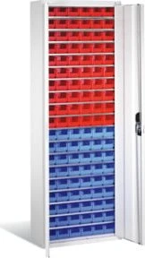 C+P Möbelsysteme S10057 Serie 13 Werkstattschrank lichtgrau