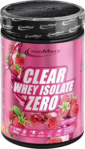 IronMaxx Clear Whey Isolate Zero Raspberry 400g