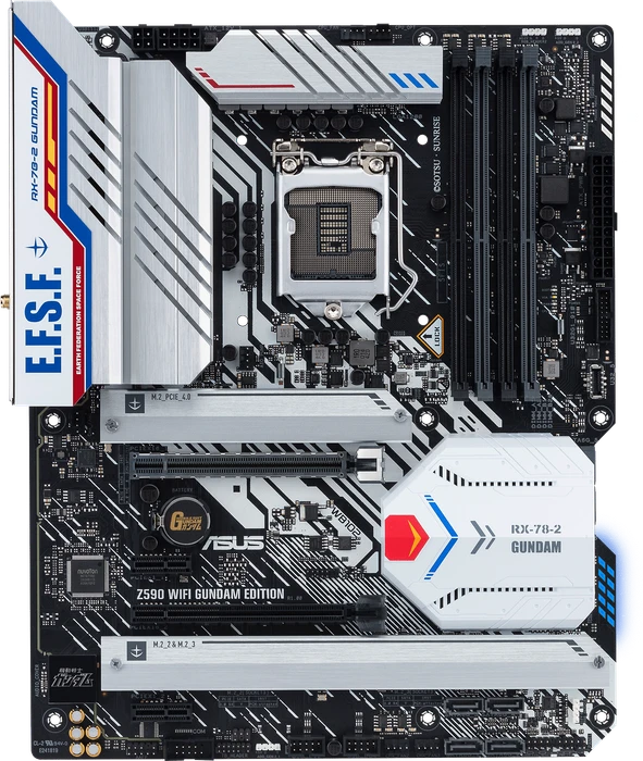 ASUS Z590 WIFI Gundam Edition (Intel 1200)