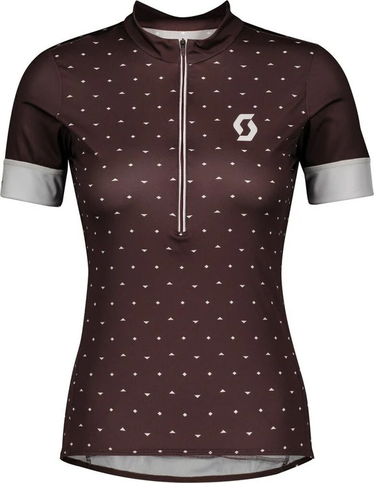 Scott Endurance 20 Trikot kurzarm maroon red/light grey (Damen)