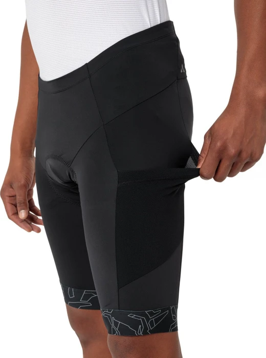 Vaude Kuro Tights II Fahrradhose kurz schwarz (Herren)