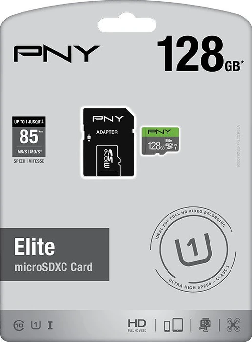 PNY Elite R85 128GB Kit, UHS-I U1, Class 10