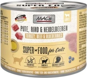MAC's Cat Pute und Heidelbeeren, 1.20kg (6x 200g)