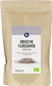 Aleavedis Indische Flohsamen Bio gemahlen, 400g
