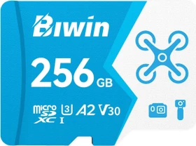 Biwin MS160 R160/W120 256GB, UHS-I U3, A2, Class 10