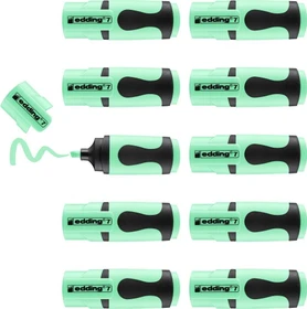 edding 7 Textmarker mini grün grün, 10er-Pack