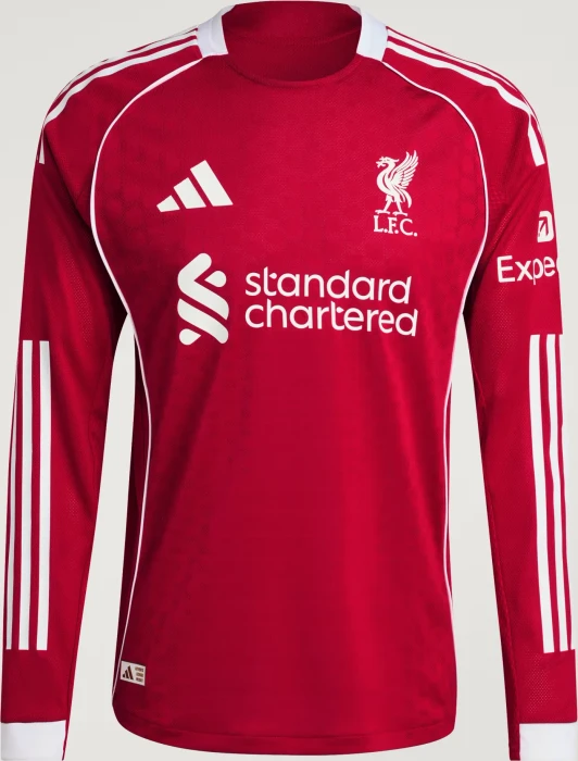 adidas Liverpool FC Authentic 2025/2026 Heimtrikot langarm (Herren)