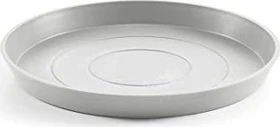 Ecopots Amsterdam Blumentopfuntersetzer rund 44.5cm white grey