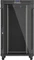 Lanberg 19" Rackschrank 27HE, LCD, freistehend, Flat Pack, V2, Glastür, IP20, RAL 9004, 1000mm tief Vorschaubild