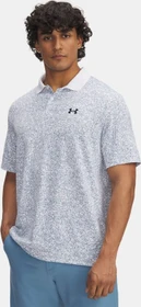 Under Armour Matchplay Printed Poloshirt kurzarm white/blue smoke/midnight navy (Herren)