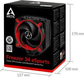 ARCTIC Freezer 34 eSports weiß