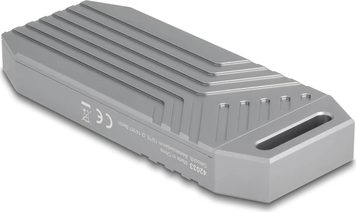 DeLOCK Externes Gehäuse für M.2 NVMe SSD, USB4