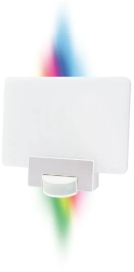 REV Ritter Link2Home WiFi LED Sensorleuchte mit Hausnummer 12W, Bewegungsmelder