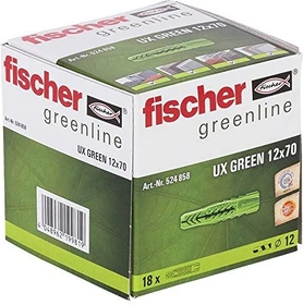 fischer UX Green 12x70 Universaldübel, 12x70mm, 18 Stück
