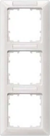 Siemens DELTA line Rahmen 3-Fach, 222x80mm, titanweiß