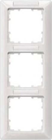 Siemens DELTA line Rahmen 3-Fach, 222x80mm, titanweiß