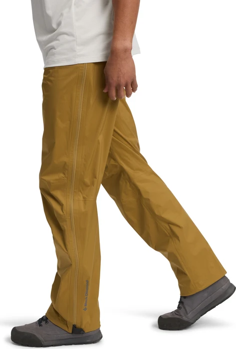 Black Diamond Fineline Stretch Full Zip Hose lang flax (Herren)