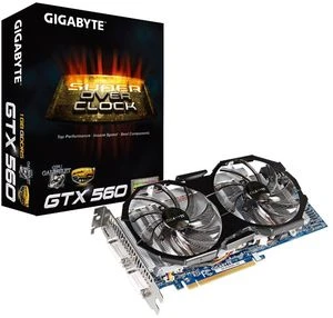 GIGABYTE GeForce GTX 560 SOC, 1GB GDDR5, 2x DVI, Mini HDMI
