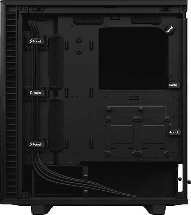 Fractal Design Define 7 Compact Black Solid, schallgedämmt