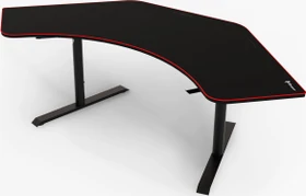 Arozzi Arena Angelo Gaming Eckschreibtisch 225x71cm Black-Red