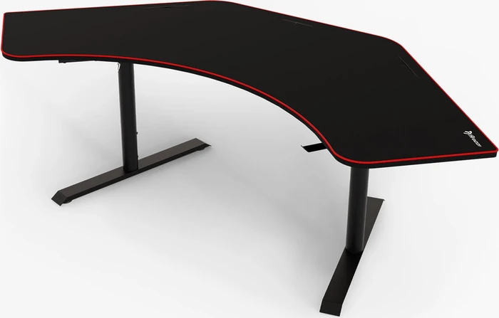 Arozzi Arena Angelo Gaming Eckschreibtisch 225x71cm Black-Red