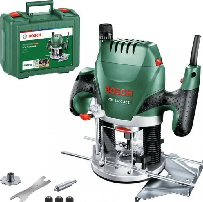 Bosch DIY POF 1400 ACE Elektro-Oberfräse inkl. Koffer