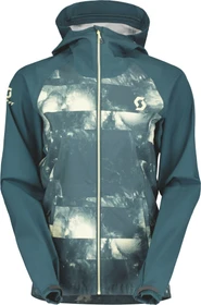 Scott Trail Storm WP Funktionsjacke aruba green/pale yellow (Damen)