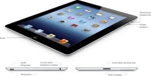 Apple iPad 3, White, 32GB, LTE