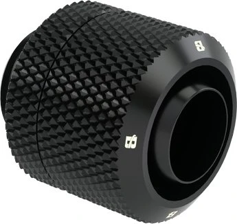 Barrow Compression Fitting Schlauchanschluss G1/4" auf 13/10mm, schwarz
