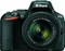 Nikon D5500 schwarz mit Objektiv AF-S DX 18-55mm 3.5-5.6 G II VR und AF-S DX 55-200mm 4.0-5.6 G IF-ED VR Vorschaubild
