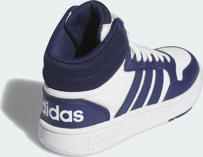 adidas Hoops Mid cloud white/dark blue (Junior)
