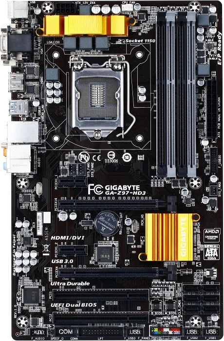 GIGABYTE GA-Z97-HD3 (Intel 1150)