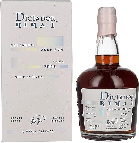 Dictador Rima 1 2006 American Oak Cask 700ml