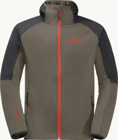 Jack Wolfskin Feldberg Hoody Funktionsjacke cold coffee (Herren)